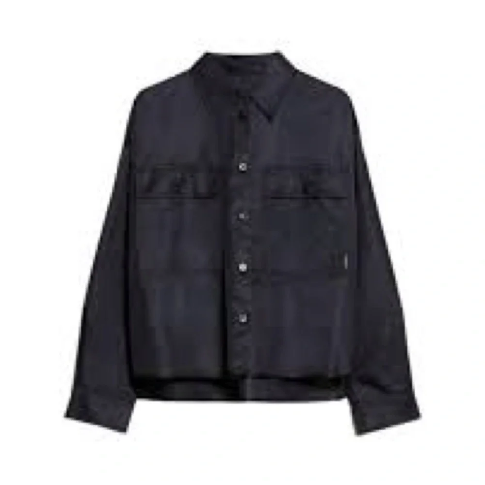 MaxMara Weekend Cremona Twill Shirt Jacket in ultramarine - Picture 3 of 6